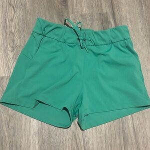 ZYIA High Waist Green Women's Shorts